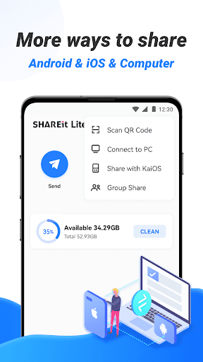 SHAREit Lite - Fast File Share screenshot 1
