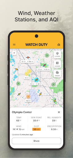 Watch Duty: Wildfire & Floods screenshot 1