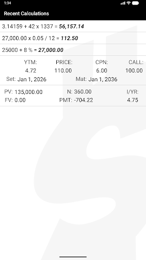10bii Financial Calculator screenshot 18