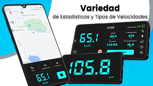 GPS Speedometer Odometer & HUD screenshot 5