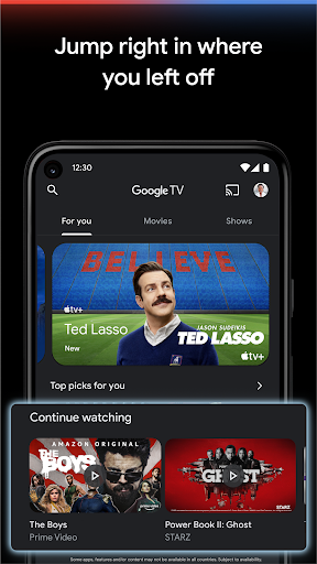 Google TV screenshot 7