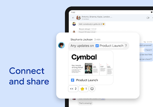 Google Chat screenshot 18