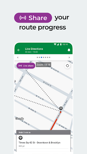 Moovit: Your Transit Tracker screenshot 4