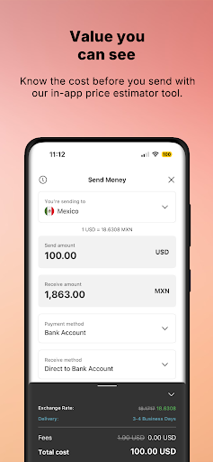 MoneyGram® Money Transfers App screenshot 1