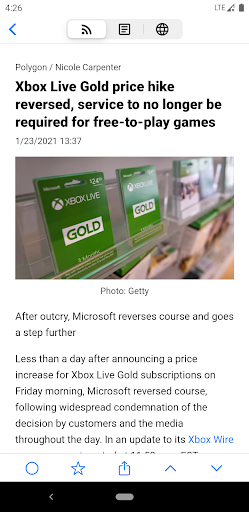 Fluent Reader Lite - RSS Clien screenshot 5