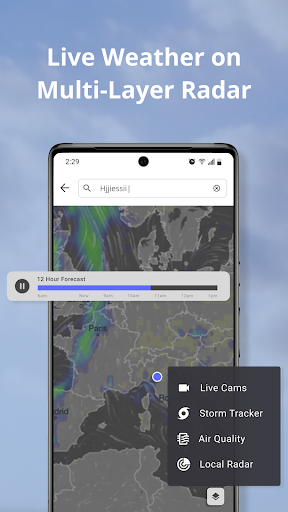 Weather Now Launcher - Radar screenshot 7