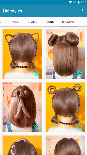 Hairstyles for short hair screenshot 20