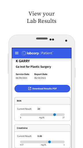 Labcorp | Patient screenshot 3