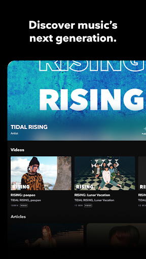 TIDAL Music: HiFi sound screenshot 10