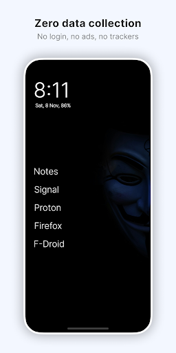 Olauncher. Minimal AF Launcher screenshot 4