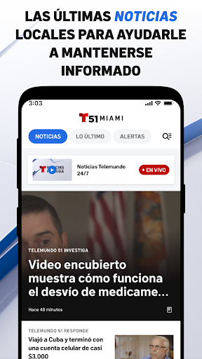 Telemundo 51 Miami: Noticias screenshot 3