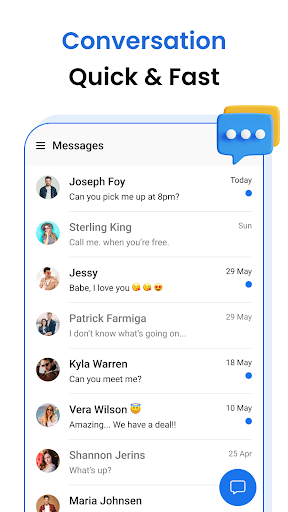 Messages - sms text message screenshot 2