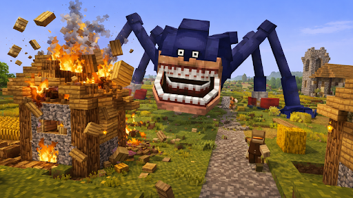 Shin Sonic: Craft World Battle screenshot 1