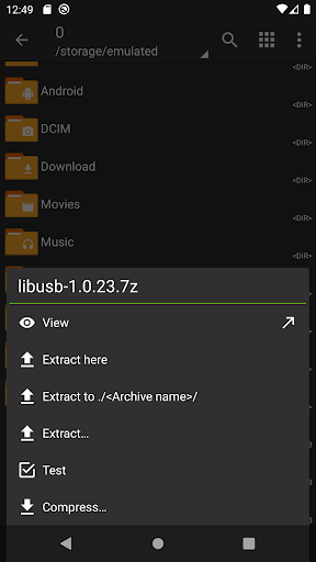 ZArchiver screenshot 5