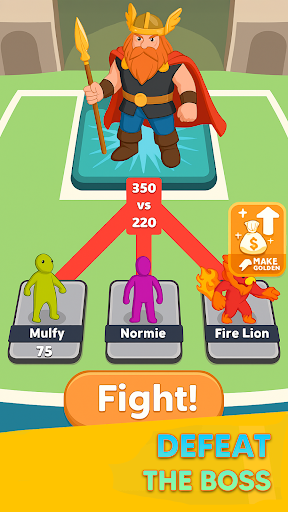 Monster Draft : Merge Runner screenshot 26
