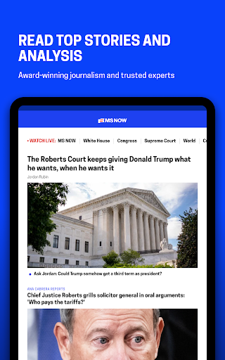MS NOW: Watch Live News screenshot 2