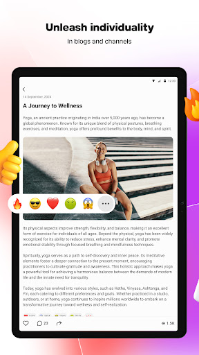 Online chat, calls - Gem Space screenshot 11