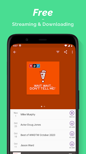 Podcast Player screenshot 1
