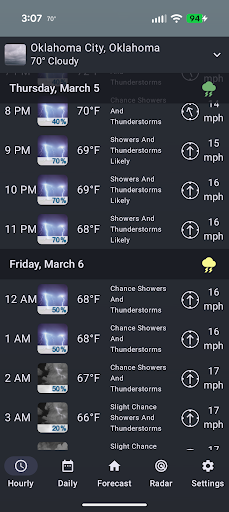 US Public Weather screenshot 2