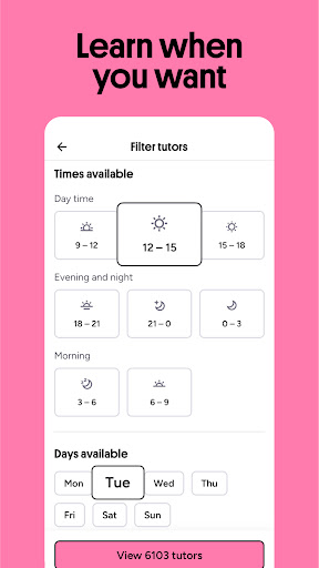 Preply: Language lessons screenshot 1