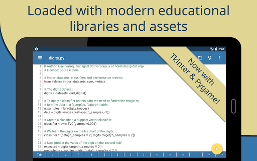 Pydroid 3 - IDE for Python 3 screenshot 8