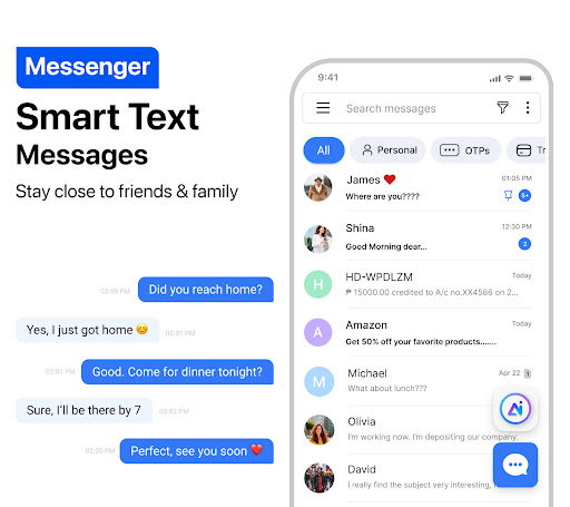 Messages: SMS Texting App screenshot 4
