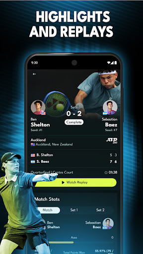 Tennis TV - Live Streaming screenshot 1