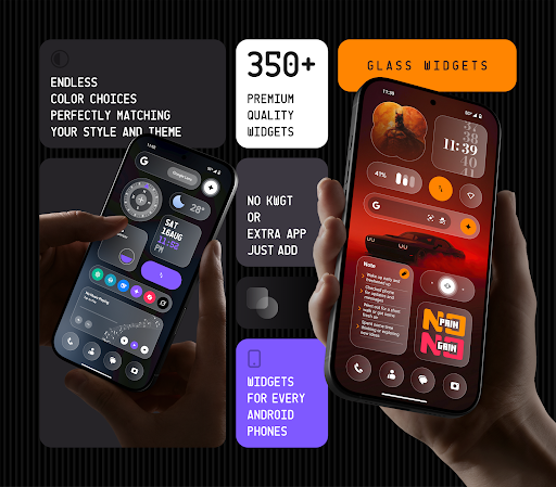 Glass Widgets screenshot 2