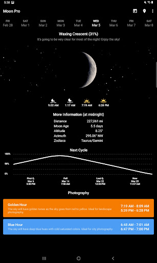 My Moon Phase Pro screenshot 2