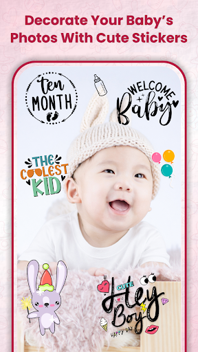 Baby Month Photo Editor Frame screenshot 13