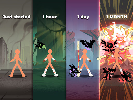 Stickman vs Monster: Idle RPG screenshot 3