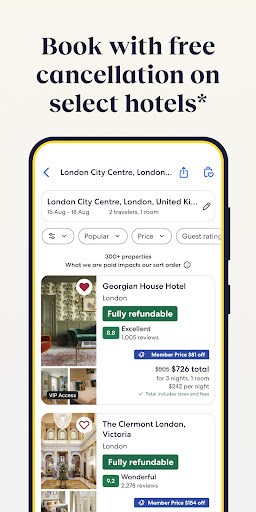 Expedia: Hotels, Flights, Cars screenshot 2