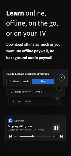 Coursera: Grow your career screenshot 1