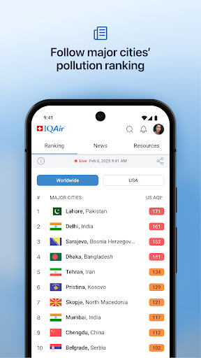 IQAir AirVisual | Air Quality screenshot 2