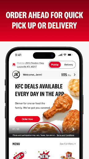 KFC US - Ordering App screenshot 4