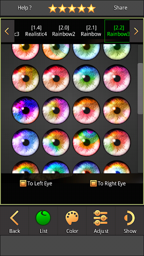 FoxEyes - Change Eye Color screenshot 13