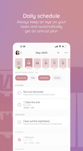 BeTidy: Home Cleaning Schedule screenshot 3