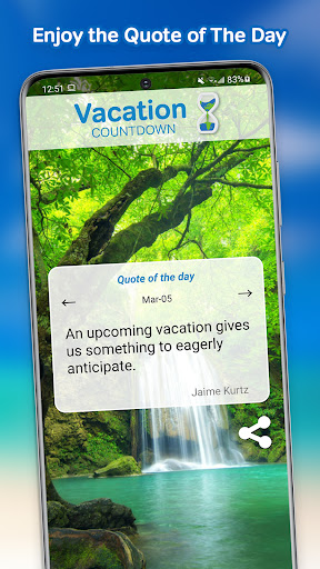 Vacation Countdown App screenshot 2