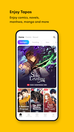 Tapas – Comics and Novels screenshot 2