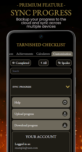 Tarnished Checklist Premium screenshot 5