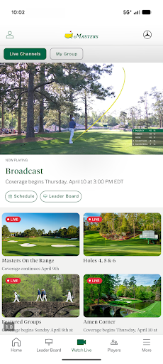 The Masters Golf Tournament screenshot 11