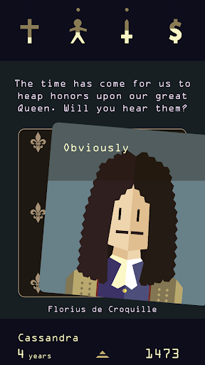 Reigns: Her Majesty screenshot 1