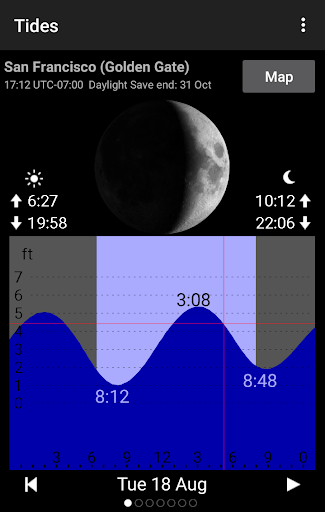 Tide Table Chart screenshot 2