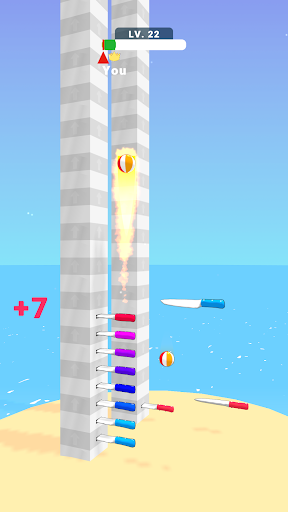 Ball Up: Knife Racing screenshot 9