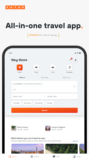 KAYAK: Flights, Hotels & Cars screenshot 6