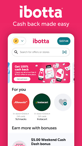 Ibotta: Save & Earn Cash Back screenshot 4