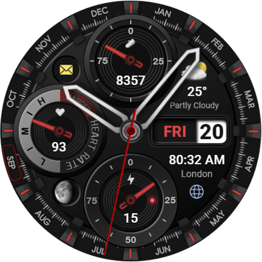 WFP 339 Ultra watch face screenshot 21