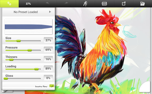 ArtRage Vitae Mobile Painting screenshot 4