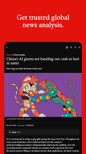 The Economist - World News screenshot 1