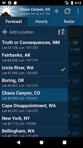 NOAA Weather Unofficial screenshot 6